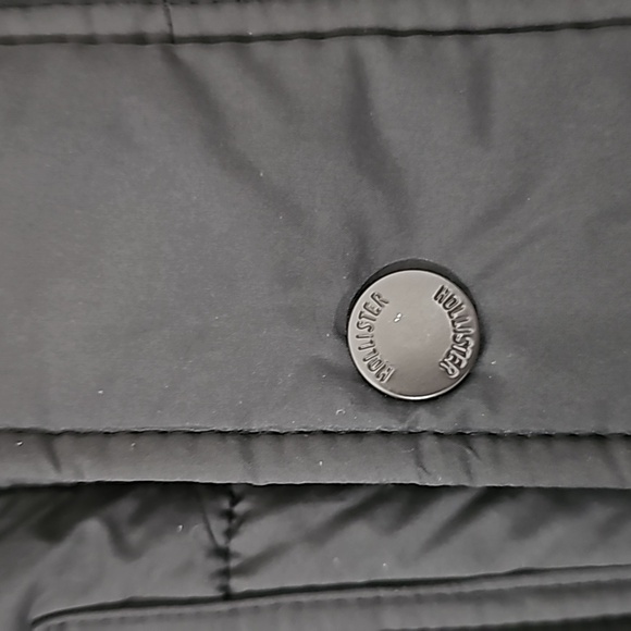 Hollister Puffer Vest Black Size S - Picture 8 of 9